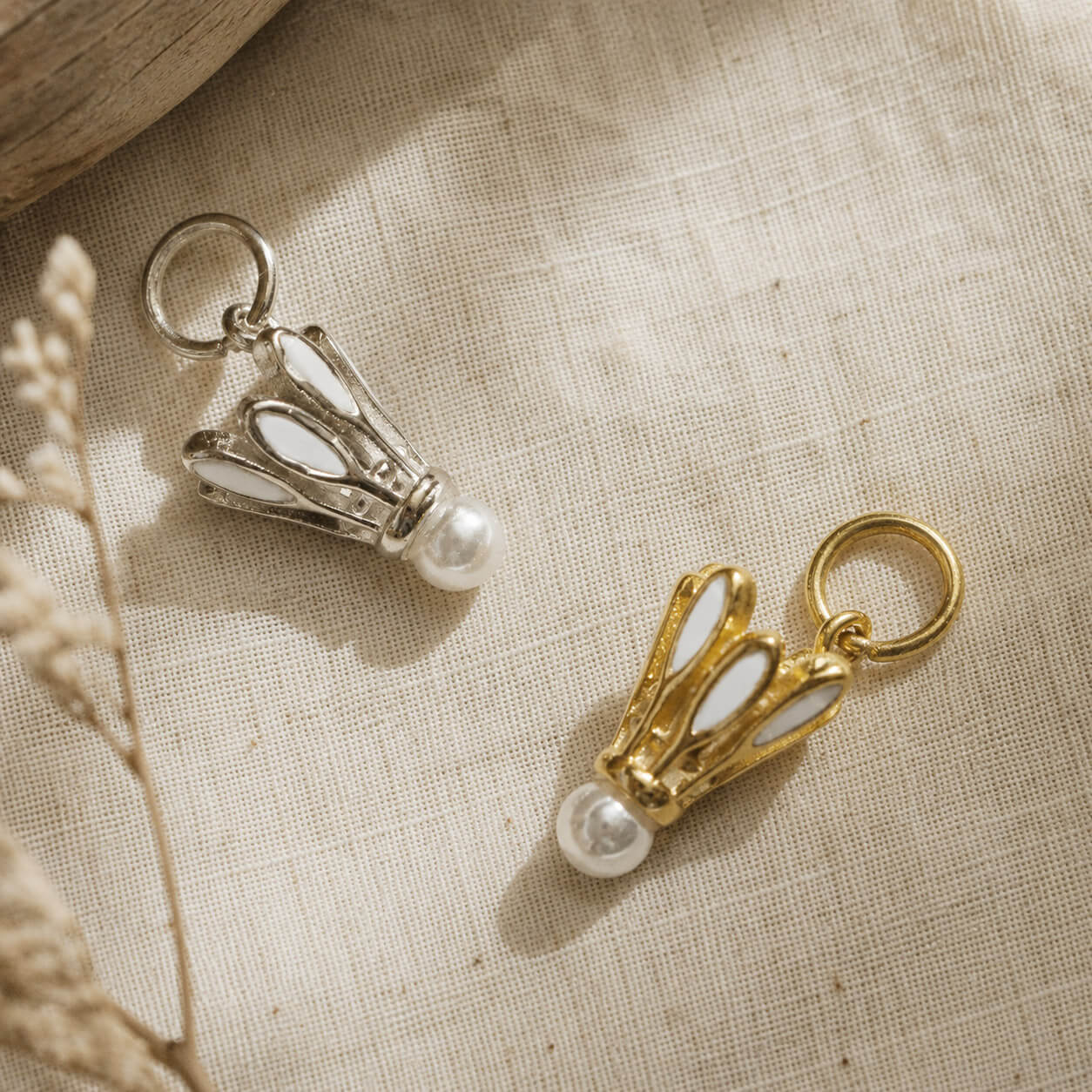 Pearl Shuttle Charm