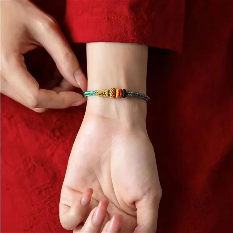 Lucky Adjustable Hand-Woven Bracelet