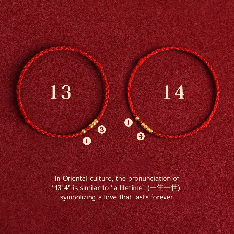 Eternal Love Red String Bracelet