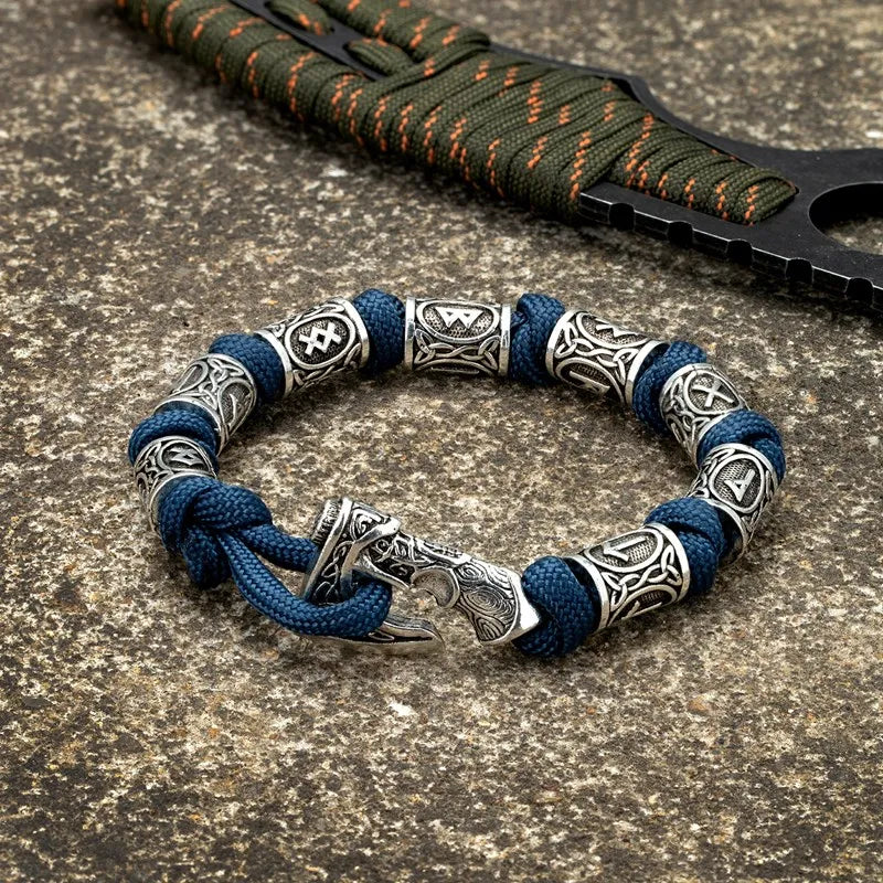 Viking Rune Paracord Bracelet