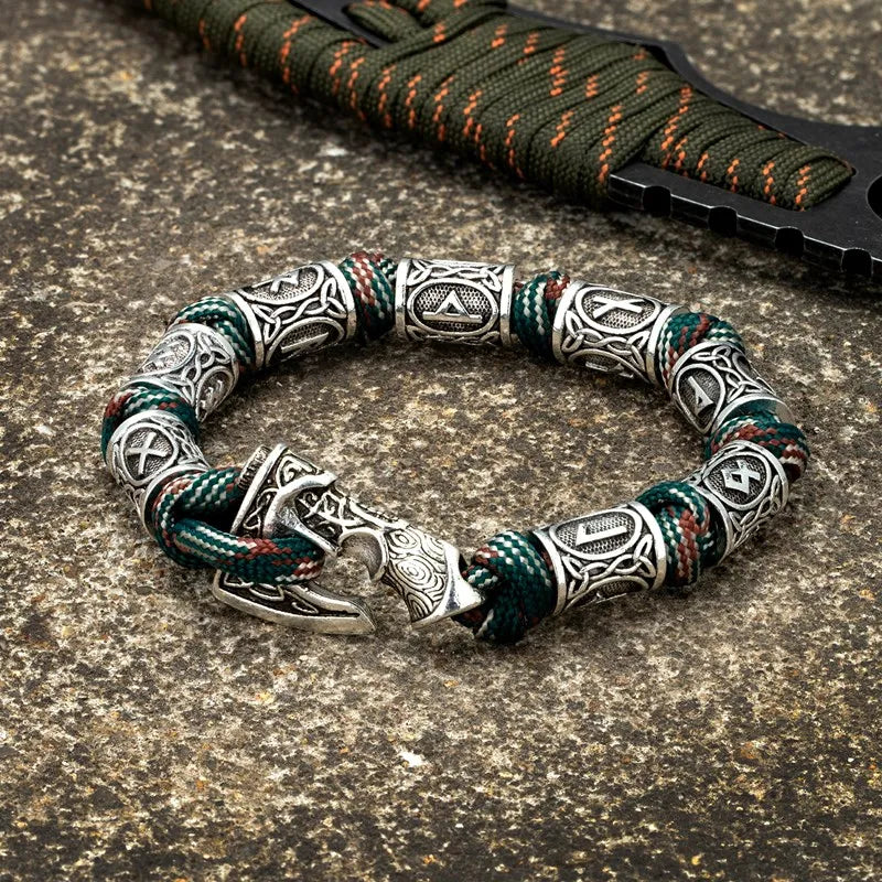 Viking Rune Paracord Bracelet