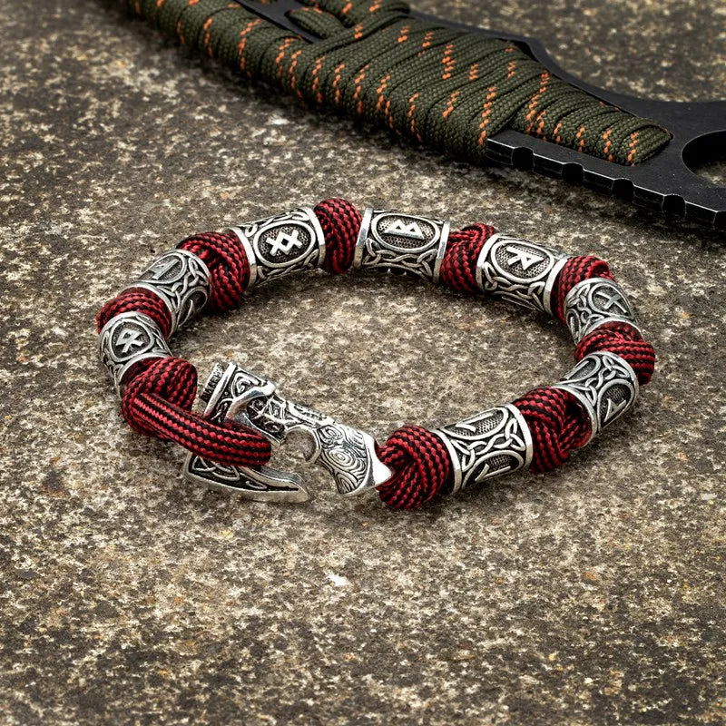 Viking Rune Paracord Bracelet