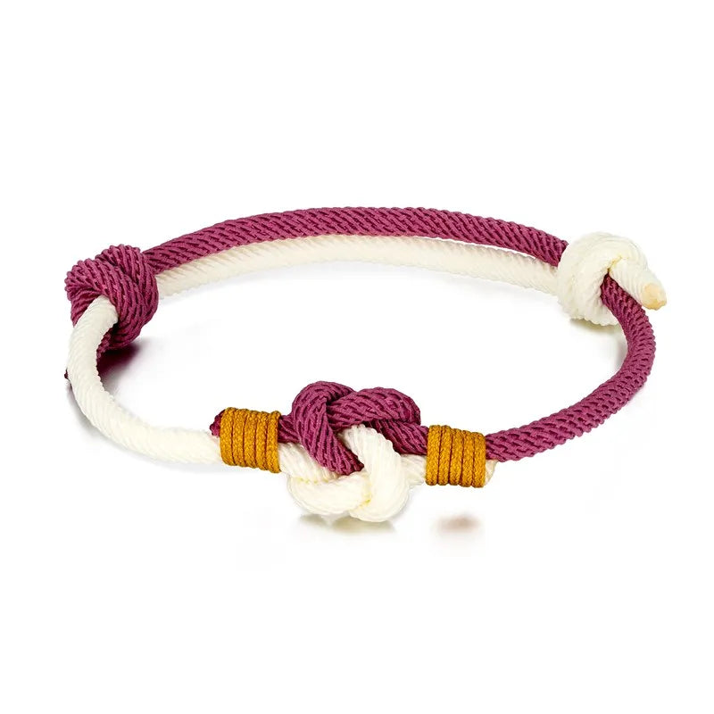 Adjustable Minimalist Rope Bracelet