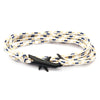 Shark Anchor Adjustable Rope Bracelet