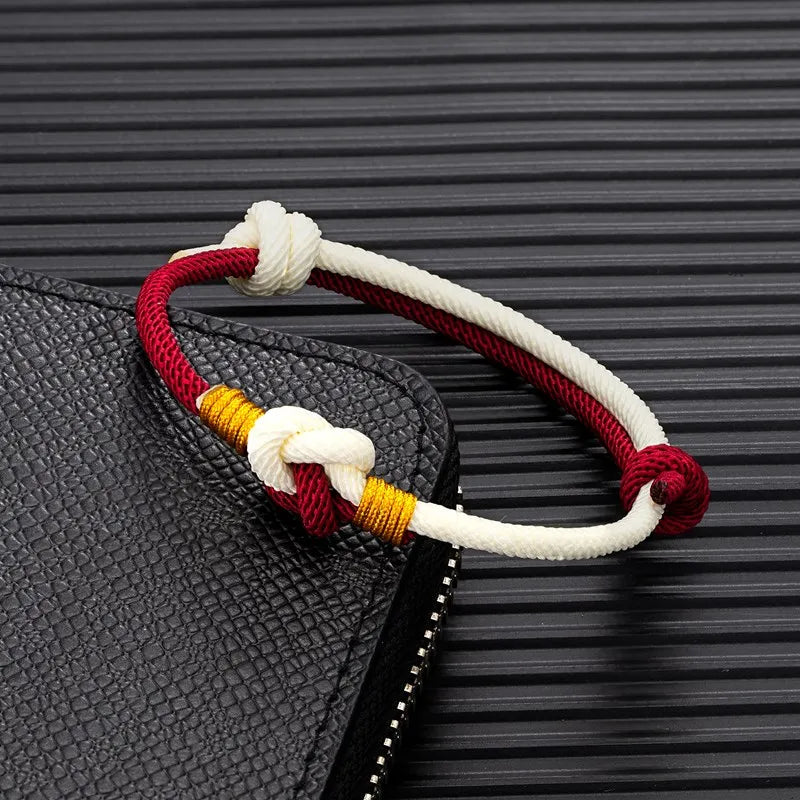 Adjustable Minimalist Rope Bracelet