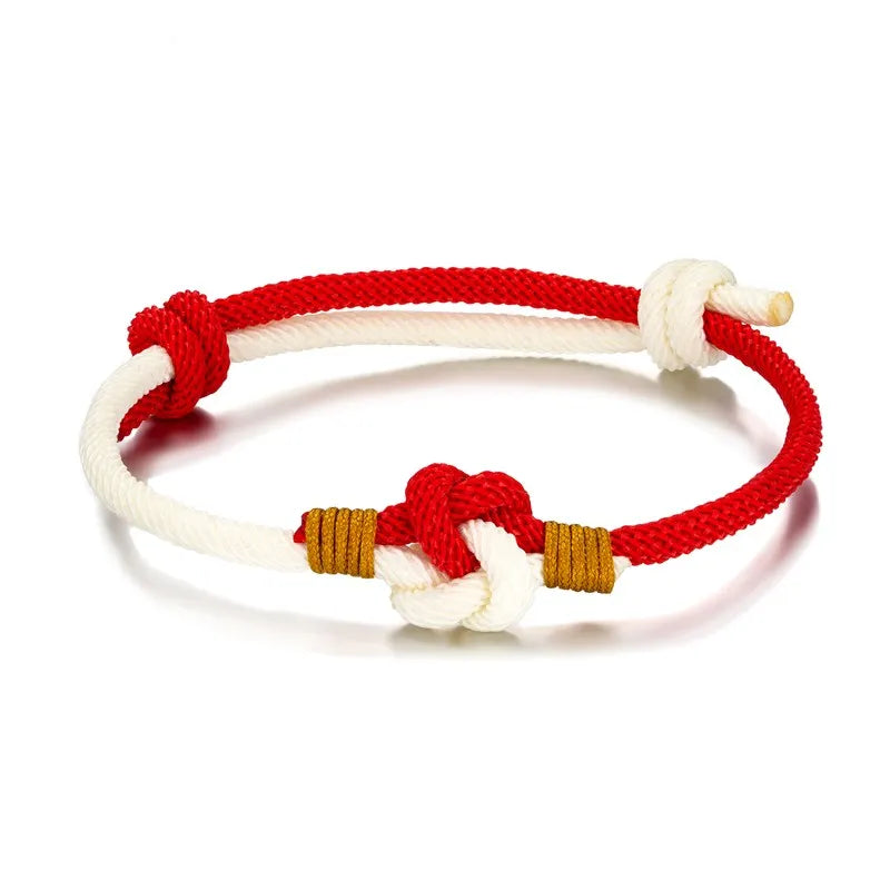 Adjustable Minimalist Rope Bracelet