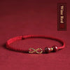 Infinity Cinnabar Bracelet