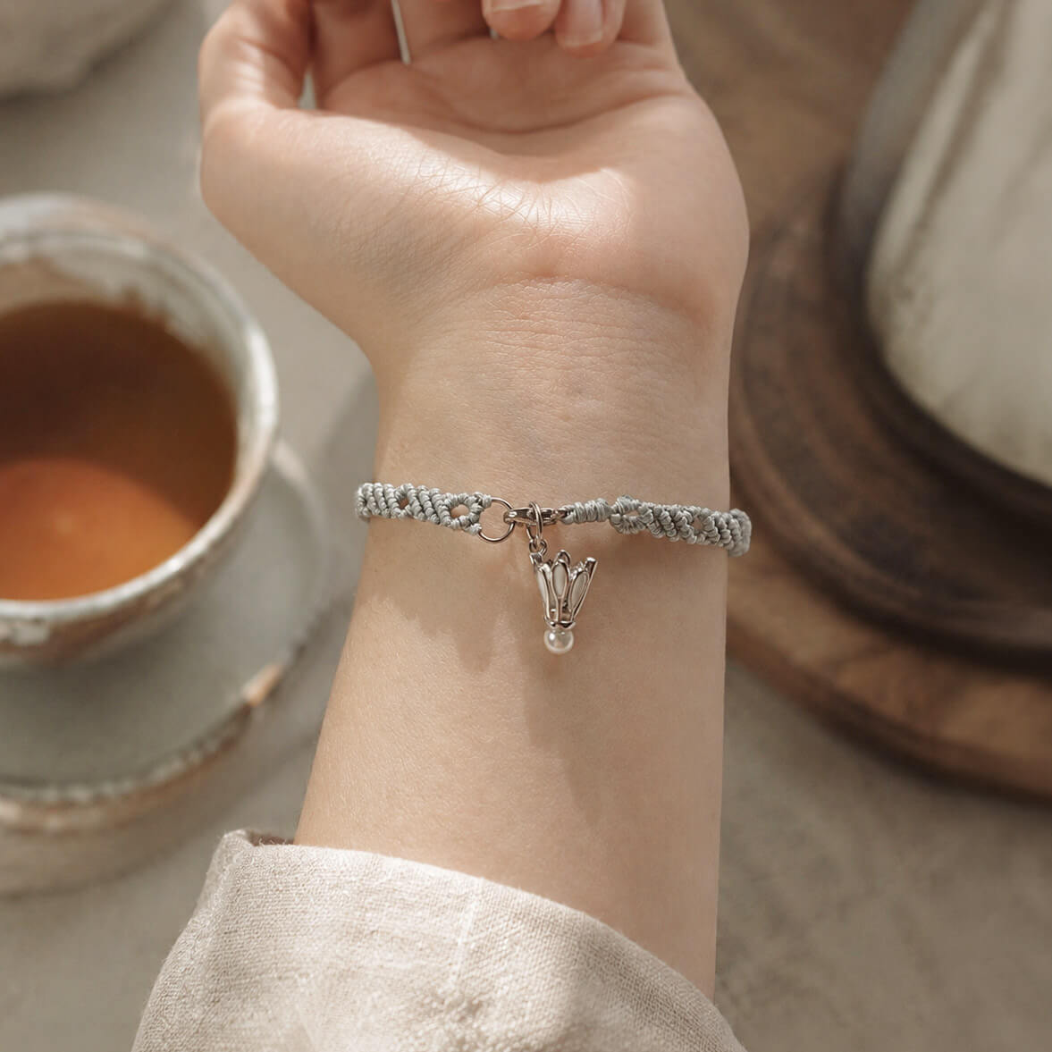 Pearl Shuttle Charm