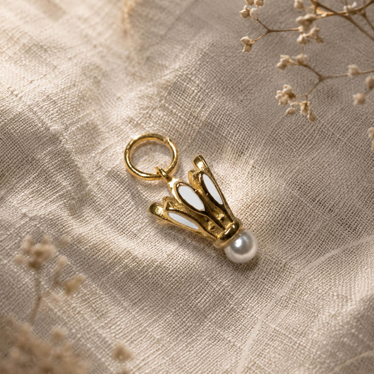 Pearl Shuttle Charm