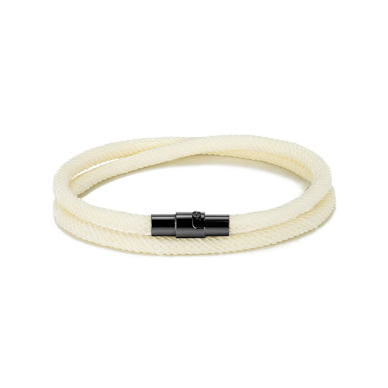 Magnetic Double-Layer Rope Bracelet