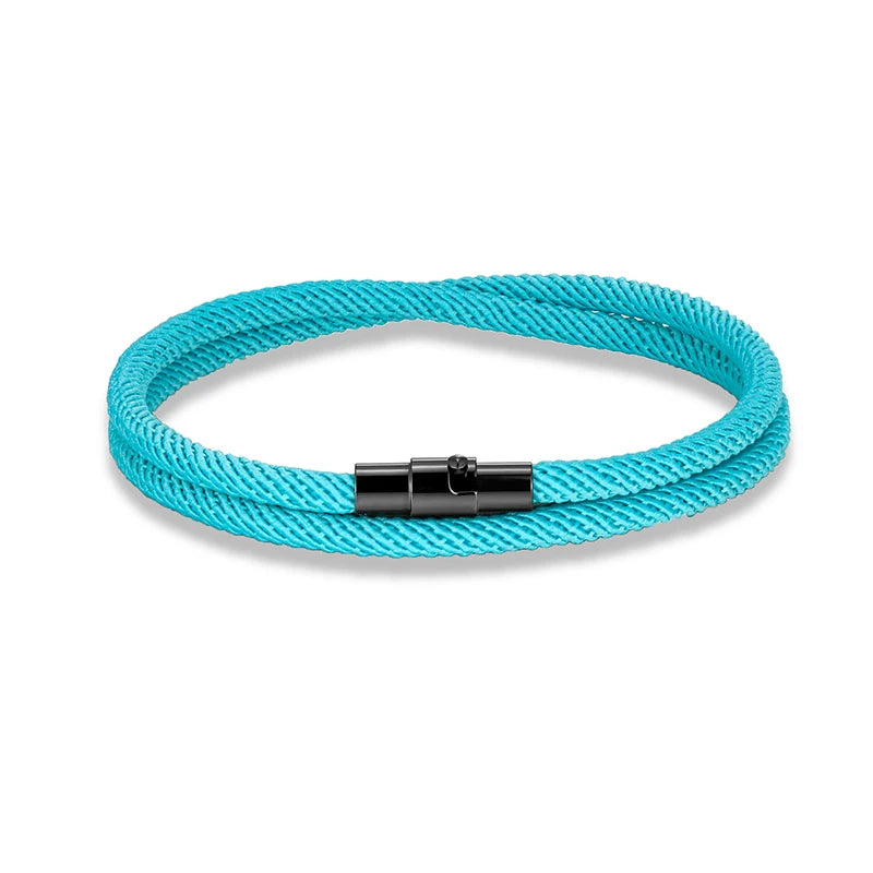 Magnetic Double-Layer Rope Bracelet