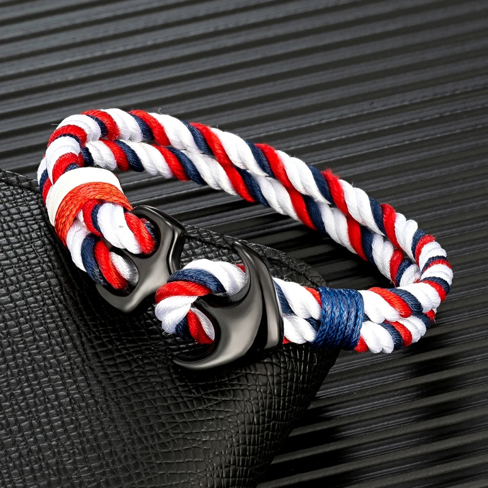 Nautical Double-Strand Rope Bracelet