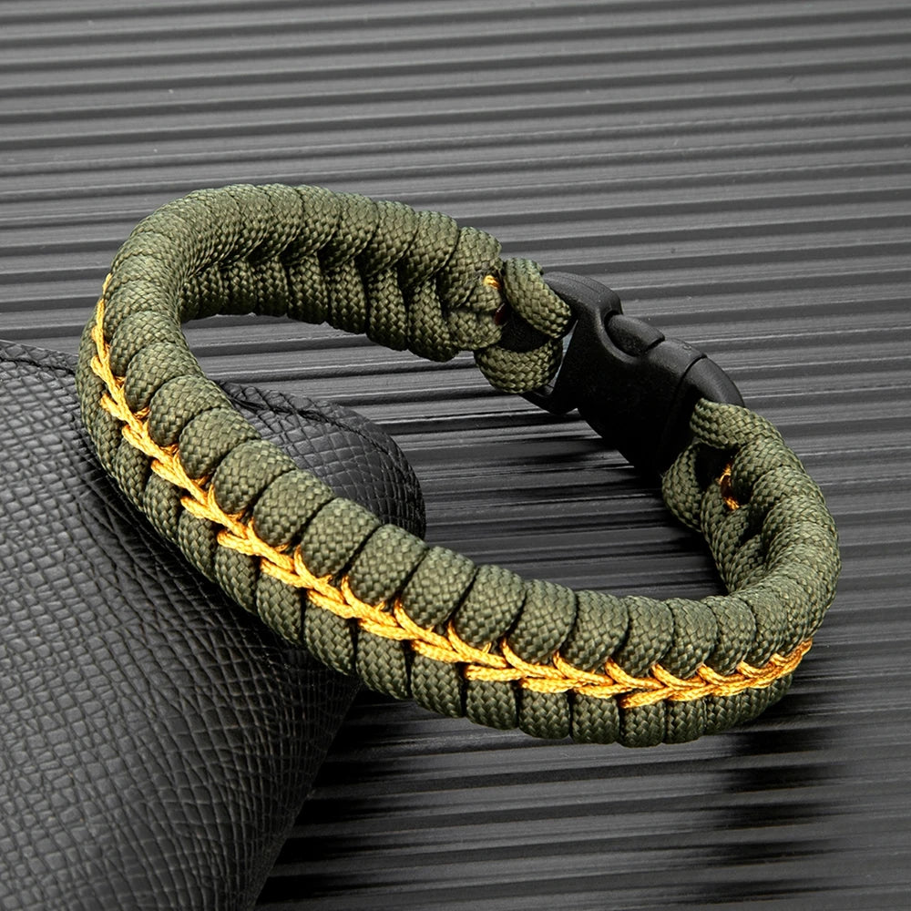 Paracord Survival Rope Bracelet