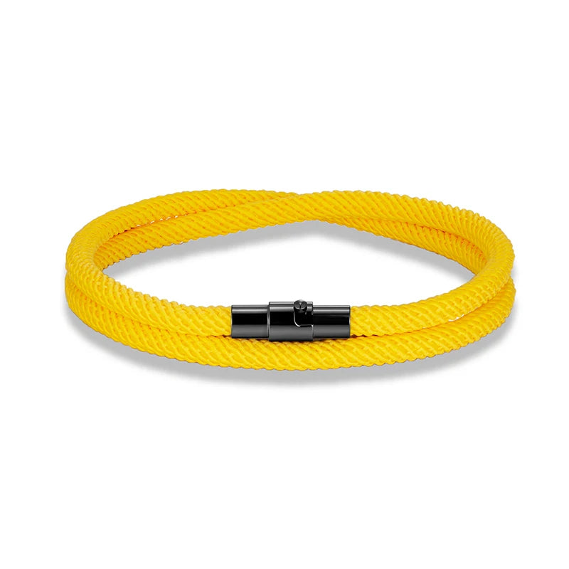 Magnetic Double-Layer Rope Bracelet