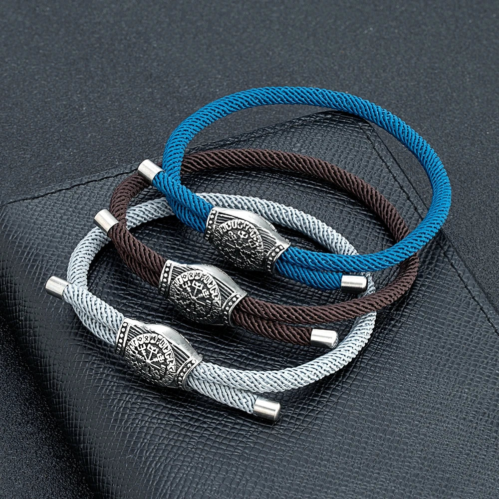 Nordic Rune Rope Bracelet