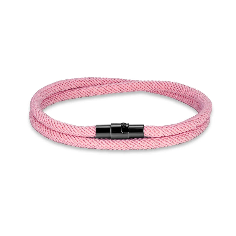 Magnetic Double-Layer Rope Bracelet