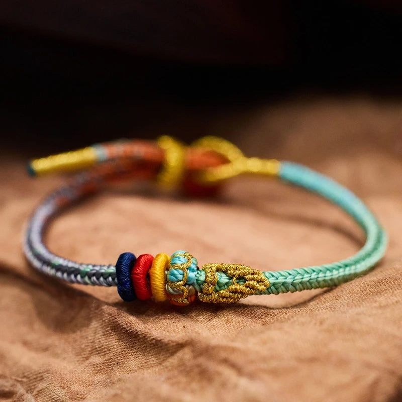 Lucky Adjustable Hand-Woven Bracelet