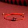 Lucky Clover Cinnabar Bracelet